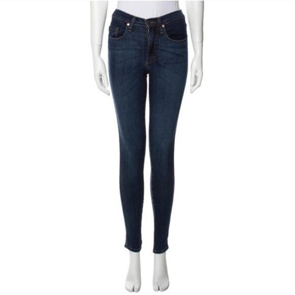 NOBODY Denim Cult Skinny High Rise Ankle Jeans Size 24 - Picture 12 of 12